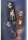 BFS  iPhone 16 Perma Desenli Kapak - Koyu Kahve