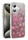 BFS iPhone 16 Plus Kılıf Blade Aynalı Desenli Kapak - Desen 7