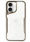 BFS  iPhone 16 Plus Kılıf Boyi Silikon Kapak - Desert