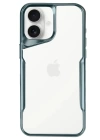 BFS  iPhone 16 Plus Kılıf Boyi Silikon Kapak - Turkuaz