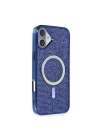 BFS  iPhone 16 Plus Kılıf Diamond Magsafe Kapak - Lacivert