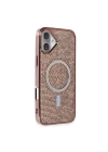 BFS  iPhone 16 Plus Kılıf Diamond Magsafe Kapak - Pembe