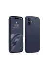 BFS  iPhone 16 Plus Kılıf First Silikon - Lacivert