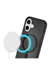 BFS  iPhone 16 Plus Kılıf Glow Magsafe Kapak - Siyah