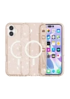 BFS  iPhone 16 Plus Kılıf Glow Magsafe Kapak - Turuncu