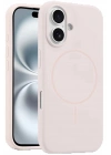 BFS iPhone 16 Plus Kılıf Jully Magsafe Kapak - Pembe