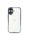 BFS  iPhone 16 Plus Kılıf  Lensli Silikon - Açık Mavi