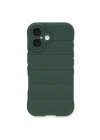 BFS  iPhone 16 Plus Kılıf Optimum Silikon - Koyu Yeşil