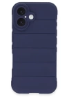 BFS  iPhone 16 Plus Kılıf Optimum Silikon - Lacivert