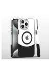 BFS  iPhone 16 Pro Carbon Puzzle Magsafe Kapak - Siyah-2