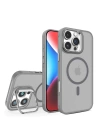 BFS  iPhone 16 Pro Flet Lens Magsafe Kapak - Gri