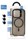 BFS  iPhone 16 Pro Flet Lens Magsafe Kapak - Siyah