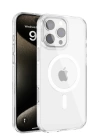 BFS  iPhone 16 Pro Gleam PC Sert Magsafe Kılıf - Şeffaf