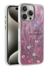 BFS iPhone 16 Pro Kılıf Blade Aynalı Desenli Kapak - Desen 8