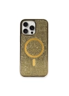 BFS  iPhone 16 Pro Kılıf Diamond Magsafe Kapak - Gold
