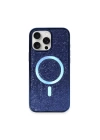 BFS  iPhone 16 Pro Kılıf Diamond Magsafe Kapak - Lacivert