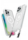 BFS iPhone 16 Pro Kılıf Enka Magsafe Silikon Kılıf - Şeffaf
