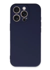 BFS  iPhone 16 Pro Kılıf First Silikon - Lacivert