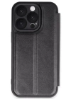 BFS  iPhone 16 Pro Kılıf Flip Cover - Siyah