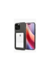 BFS  iPhone 16 Pro Kılıf Kart Şeffaf Silikon - Şeffaf