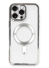 BFS  iPhone 16 Pro Kılıf Kross Magneticsafe Kapak - Gümüş