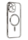 BFS  iPhone 16 Pro Kılıf Kross Magneticsafe Kapak - Titan Gri