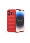 BFS  iPhone 16 Pro Kılıf Optimum Silikon - Kırmızı