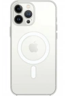 BFS iPhone 16 Pro Kılıf Pc Real Magsafe Kapak - Şeffaf