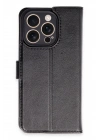 BFS  iPhone 16 Pro Kılıf Trend S Plus Kapaklı Kılıf - Siyah