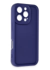 BFS  iPhone 16 Pro Kılıf Viera Silikon - Lacivert