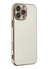 BFS  iPhone 16 Pro Kılıf Volet Silikon - Beyaz