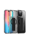 BFS  iPhone 16 Pro Max Kılıf Alfa Magsafe Standlı Kapak - Siyah
