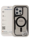 BFS  iPhone 16 Pro Max Kılıf Boyi Magsafe Silikon Kapak - Siyah