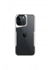 BFS  iPhone 16 Pro Max Kılıf Boyi Silikon Kapak - Gümüş