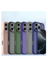 BFS  iPhone 16 Pro Max Kılıf Elegant Kapak - Pudra