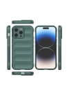 BFS  iPhone 16 Pro Max Kılıf Optimum Silikon - Koyu Yeşil