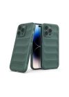 BFS  iPhone 16 Pro Max Kılıf Optimum Silikon - Koyu Yeşil