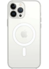 BFS  iPhone 16 Pro Max Kılıf Pc Real Magsafe Kapak - Şeffaf