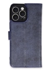 BFS  iPhone 16 Pro Max Kılıf Trend S Plus Kapaklı Kılıf - Lacivert