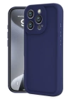 BFS  iPhone 16 Pro Max Kılıf Viera Silikon - Lacivert