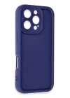 BFS  iPhone 16 Pro Max Kılıf Viera Silikon - Lacivert