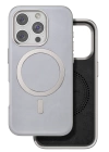 BFS  iPhone 16 Pro Max Puskas Magsafe Kapak - Titan Gri