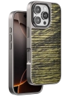 BFS  iPhone 16 Pro Max Wave Kapak - Koyu Kahve