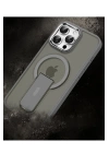 BFS  iPhone 16 Pro Tork Magsafe Standlı Kapak - Siyah
