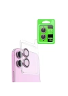 BFS  iPhone 16 Raze Metal Kamera Lens - Pembe