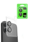 BFS  iPhone 16 Raze Metal Kamera Lens - Siyah