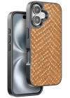 BFS  iPhone 16 Viper Kapak - Kahverengi