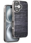 BFS  iPhone 16 Wave Kapak - Derin Mor