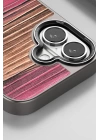 BFS  iPhone 16 Wave Kapak - Koyu Kahve