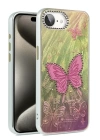 BFS iPhone 16E Kılıf Blade Aynalı Desenli Kapak - Desen 5